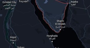حذف سيناء من خرائط جوجل