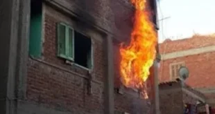 إصابة 3 من أسرة واحدة فى حريق نشب داخل منزلهم بطهطا شمال سوهاج