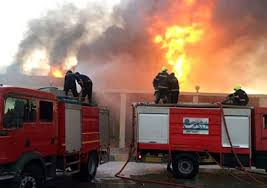 السيطرة على حريق داخل منزل في منطقة العياط دون إصابات